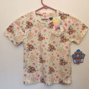 Paw Patrol Skye Girl’s Soft Tee w/Headband